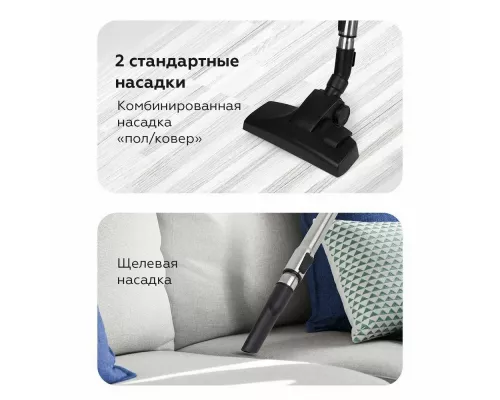 Пылесос BQ VC2024MC Blue-Gray