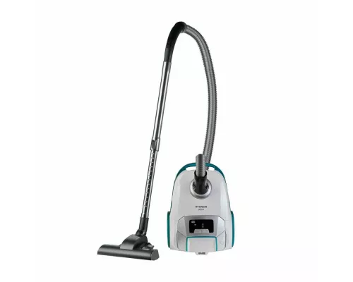 Пылесос Hyundai HYV-B4050 белый/бирюзовый