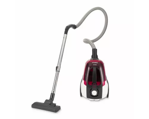 Пылесос Hyundai HYV-C3370 белый/красный