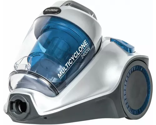 Пылесос Hyundai HYV-C4575 серебристый/синий