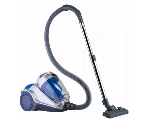 Пылесос Hyundai HYV-C4575 серебристый/синий