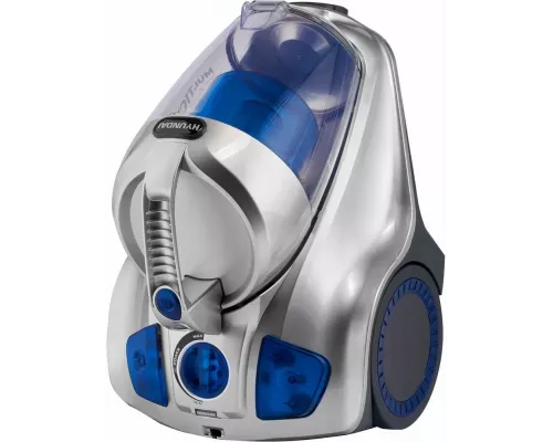 Пылесос Hyundai HYV-C4575 серебристый/синий