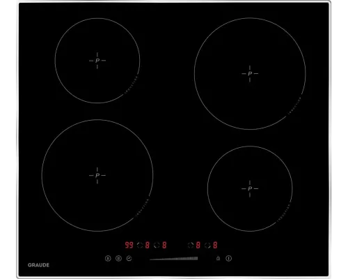 Варочная поверхность Graude IK 60.1 E черный/стальной