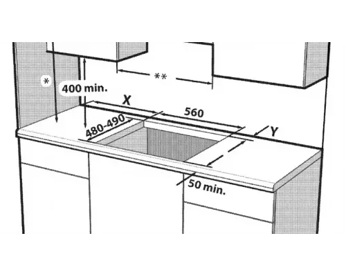 Варочная поверхность Indesit THPM 641 W/BK/I черный